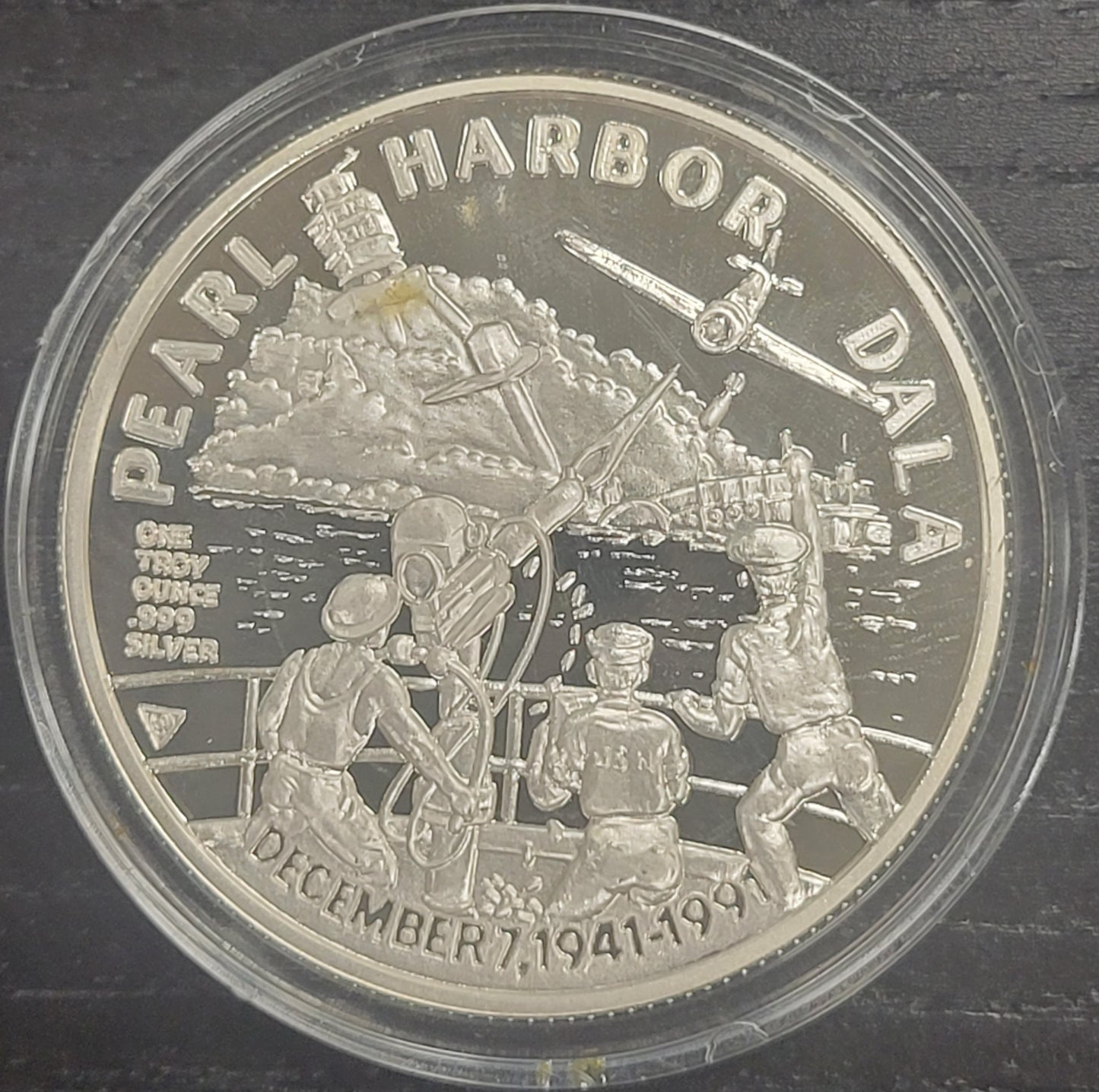 Official Pearl Harbor 50th Anniversary Commemorative