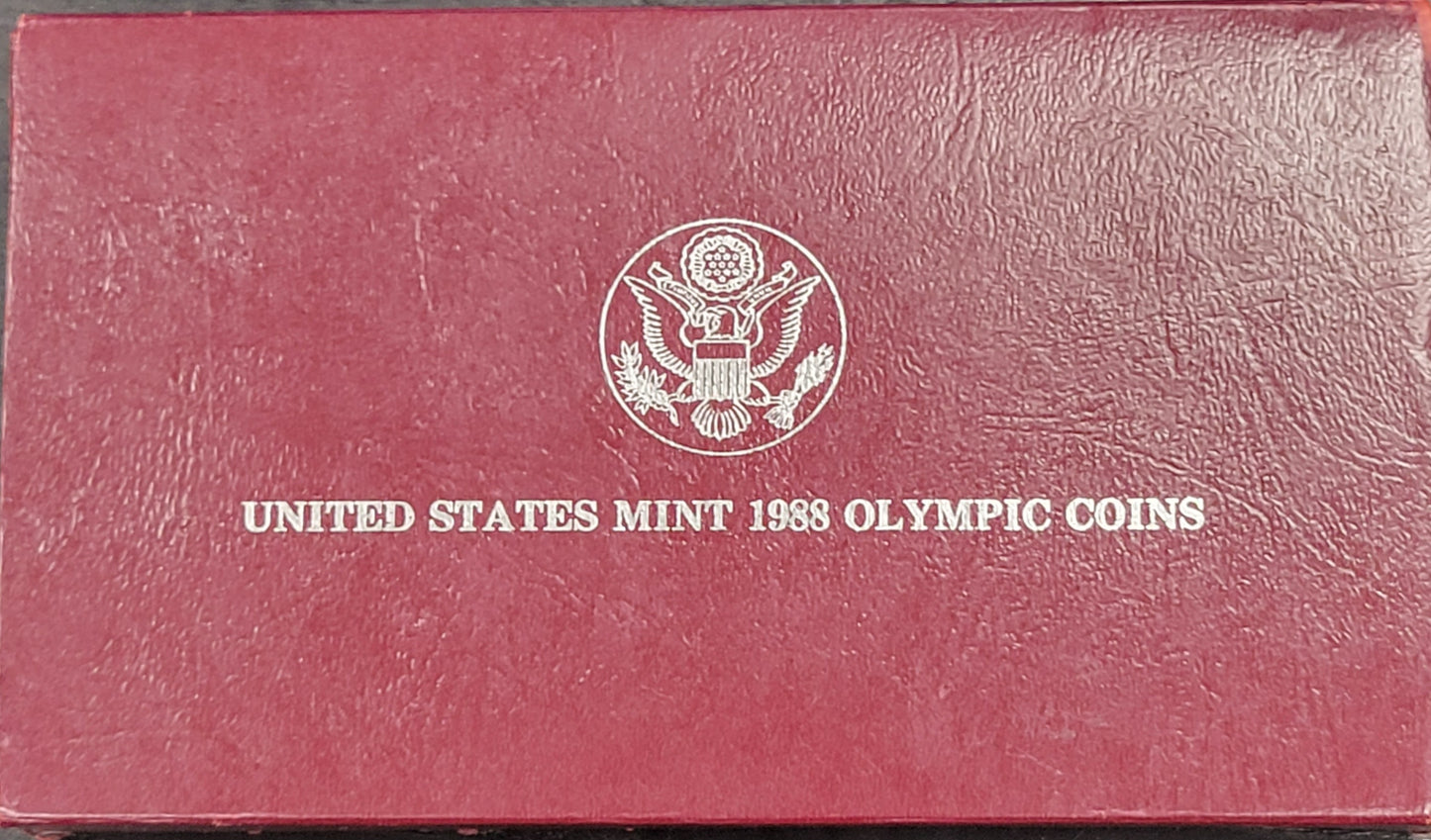 United States Mint 1988 Olympic Coins