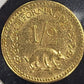 1854 Indian Head 1/2 California Gold