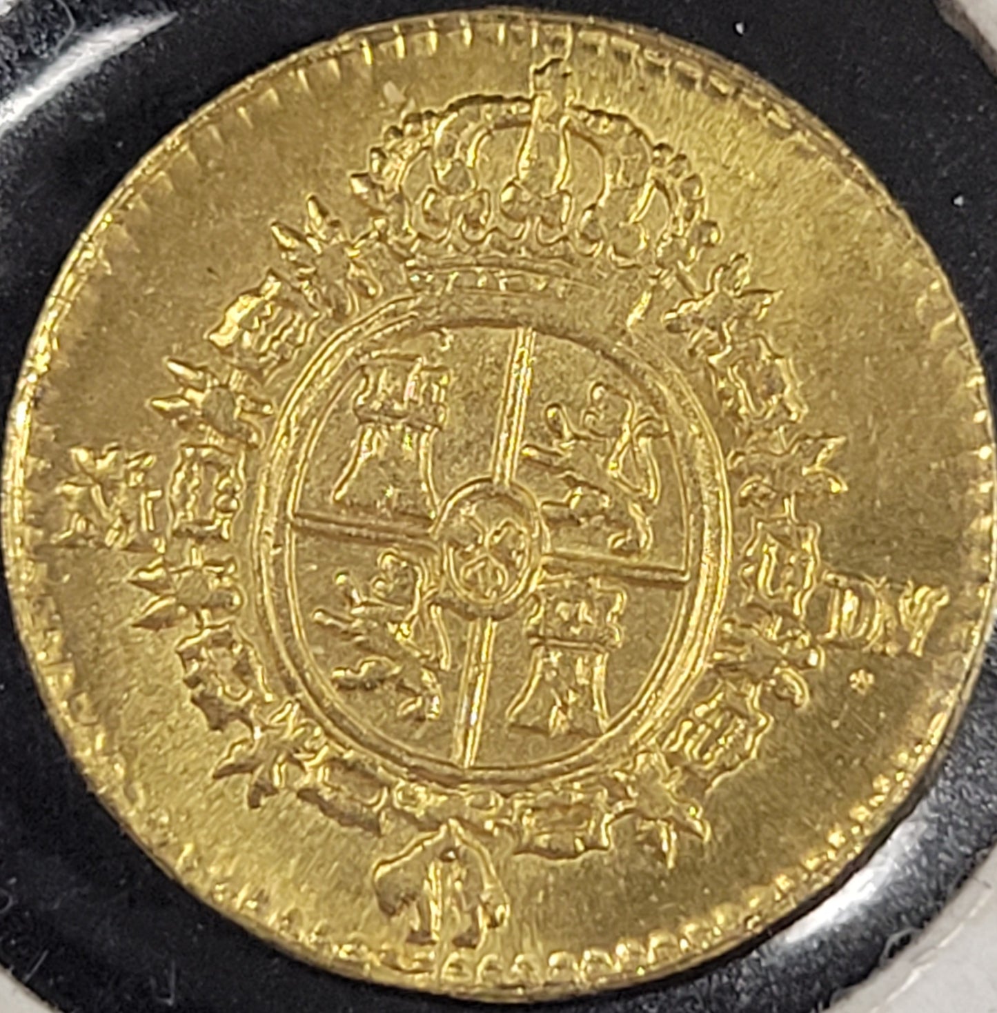 1787 1/2 Escudo Charles III Replica Spanish Gold Coin