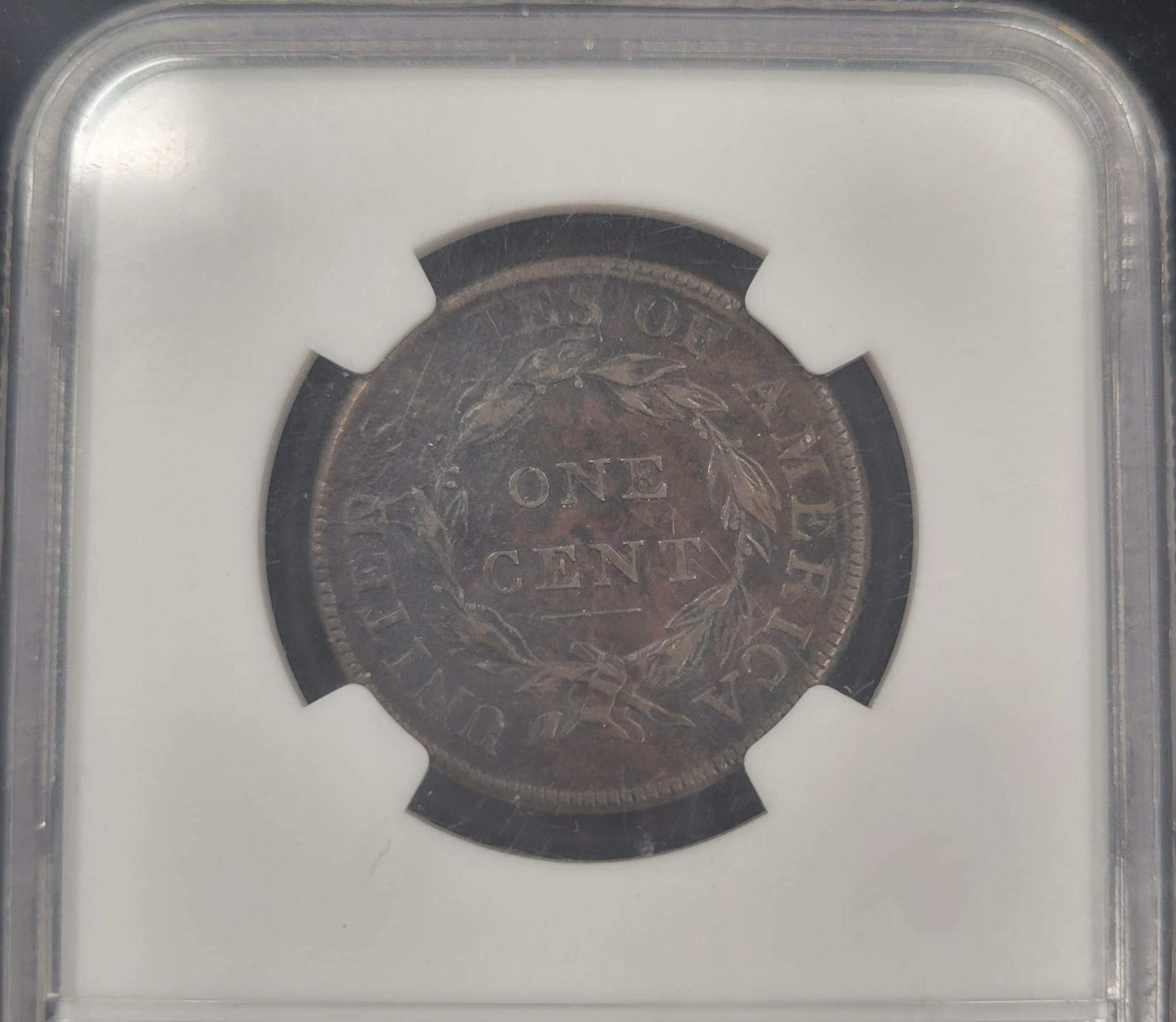 1808 Liberty Penny NGC certified XF Details with Enviromental Damage 1c